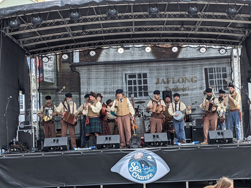 Bicester Festival – SeaChange’21 stage photograph